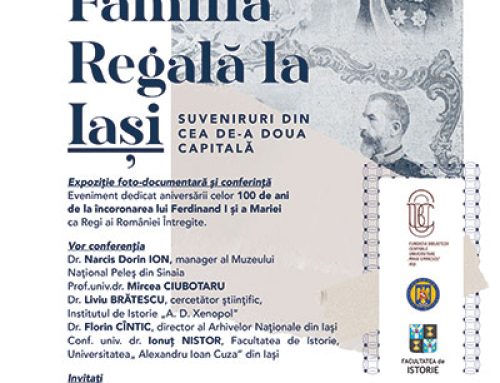 Participarea Directorului General al B.C.U. Carol I la evenimentul Familia Regală la Iași. Suveniruri din cea de-a doua capitală ̴  Iași, 16 mai 2022  ̴