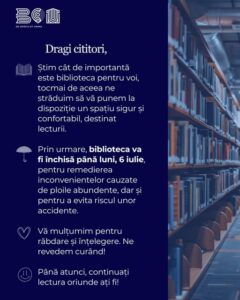 Program - Biblioteca Centrală Universitară